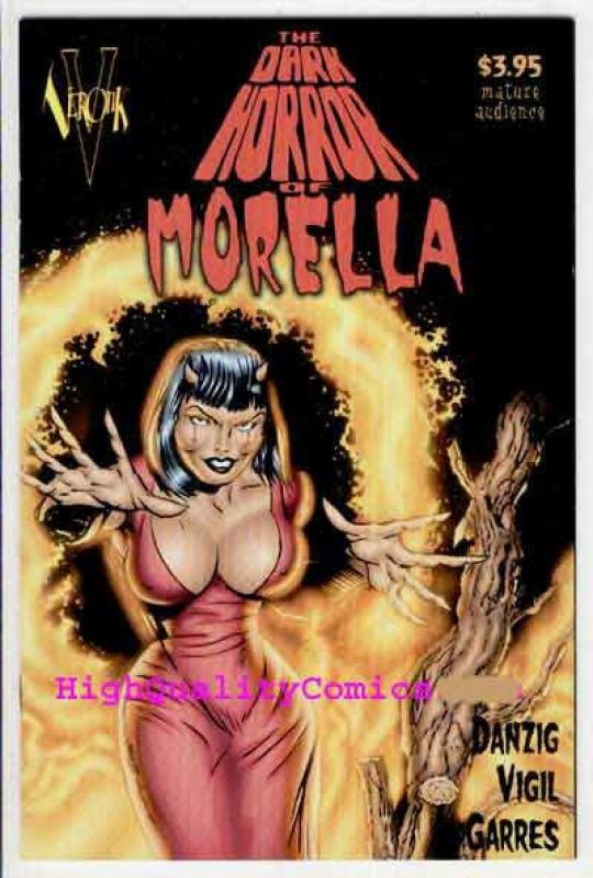 DARK HORROR OF MORELLA #1, NM, Tim Vigil, Verotik, Glenn Danzig, 1999