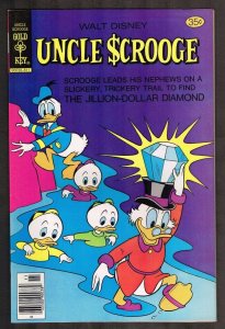 Uncle Scrooge #158 ~ The Jillion-Dollar Diamond ~ 1978 (9.2) WH