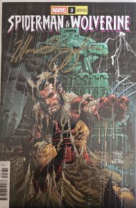 SPIDER-MAN & WOLVERINE #3 Panosian Variant 1ST PRINT Signed by Guggenheim COA