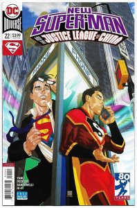 New Super-Man and the Justice League of China #22 Variant Cvr (DC, 2018) NM
