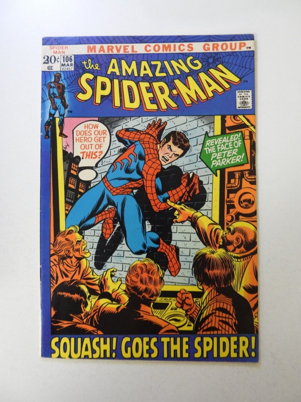 The Amazing Spider-Man #106 (1972) FN/VF condition