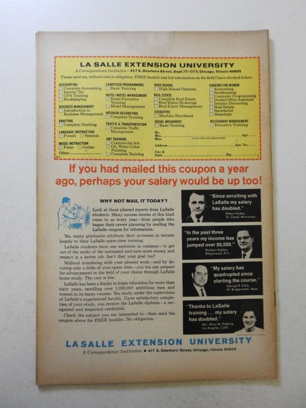 Warlock #1 (1972) VG+ Condition moisture stain bc