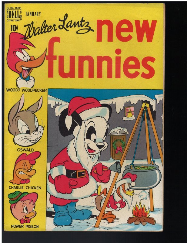 New Funnies #143 (Dell, 1948) - VF- to VF