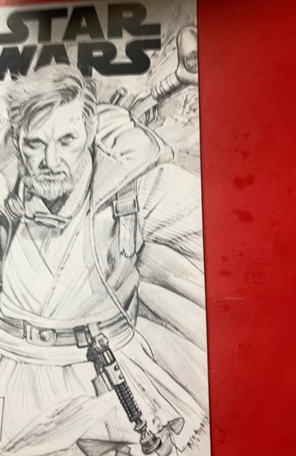 Star Wars #15 1:100 Mike Mayhew Black and White Sketch Variant Marvel 2015