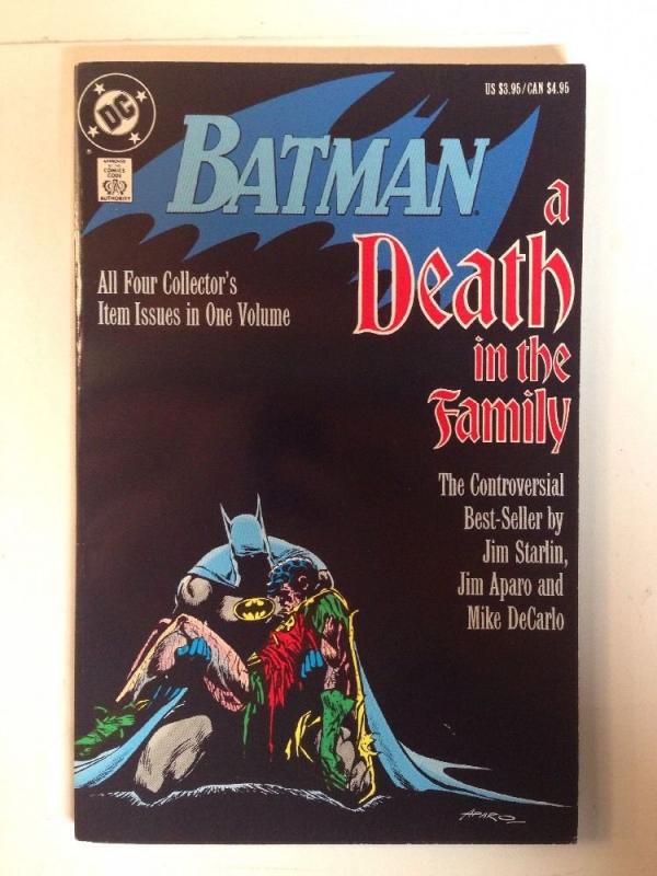 Batman A Death In The Family Tpb Near Mint Starlin Aparo Decarlo