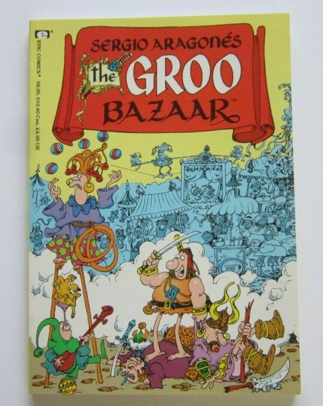 The Groo Bazaar TPB Softcover VF/NM Epic Comics 1st Print 1991 Sergio Aragone's