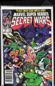 Marvel Super Heroes Secret Wars #6 (1984) Buckaroo Banzai [Key Issue]