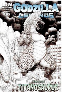 Godzilla Legends #3RI VF; IDW | Titanosaurus - we combine shipping