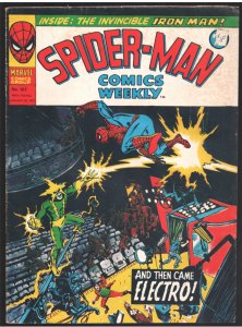 Spider-man Comics Weekly #102 1975-Electro-Thor-Jack Kirby-Iron Man-Don Heck