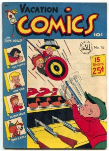 Vacation Comics #16 1948- A-1 Comics- Pixies- Mighty Atom F/VF