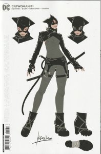 Catwoman # 51 Nico Leon Variant 1:25 Cover NM DC 2023 [L1]