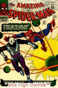 SPIDER-MAN  (1963 Series) (AMAZING SPIDER-MAN)  #36 Very Fine Comics Book