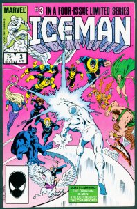Iceman 3 VF 8.0 Direct Edition Marvel 1985