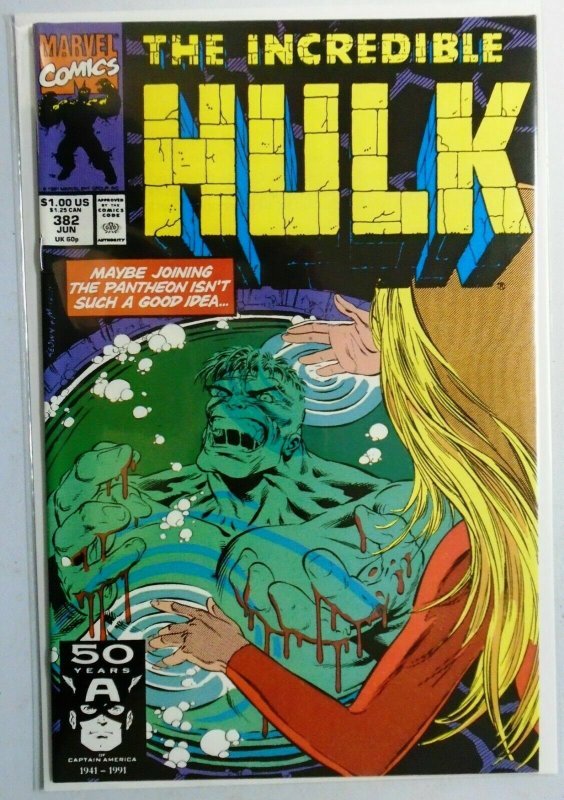Incredible Hulk (1st Series) #382 8.0 VF (1991)