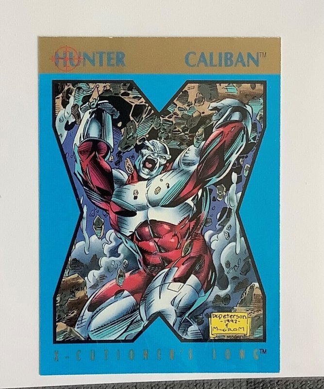 X-Factor #84 Newsstand Ed. (1992) With X-Cutioner's Song Card - Caliban....