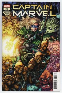 Captain Marvel #35 Villains Reign Variant (Marvel, 2022) NM