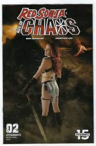 Red Sonja Age Of Chaos # 2 Cosplay Cover E NM Dynamite