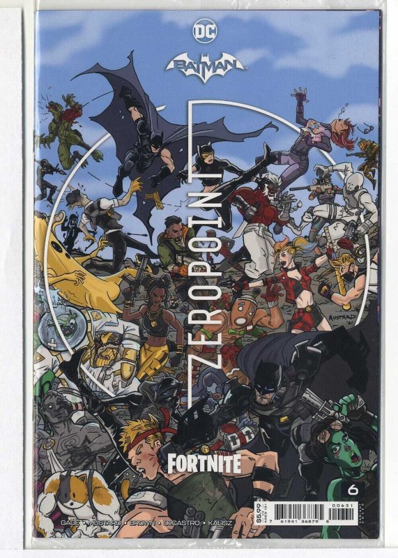 BATMAN FORTNITE ZERO POINT (2021 DC) #6 VARIANT PREMIUM VAR F DONA NM w/ Code