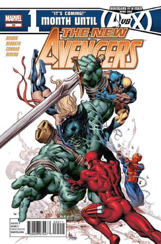 New Avengers (2nd Series) #23 VF/NM; Marvel | save on shipping - details inside