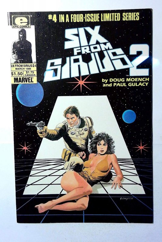 Six from Sirius 2 #4 (1986) Epic Comics II 2nd Series 1st Print Comic Book