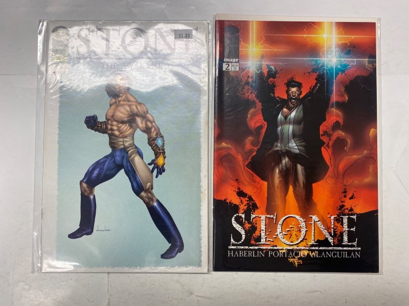 5 Stone IMAGE comic book #2 2 3 4 4 48 KM42