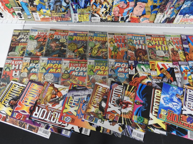 Huge Lot 180+ W/ Powerman, Wolverine, Cable+ Avg Fine/VF See Desc!