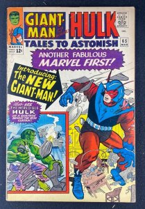 Tales to Astonish (1959) #65 FN (6.0) New Giant-Man Costume Hulk Jack Kirby