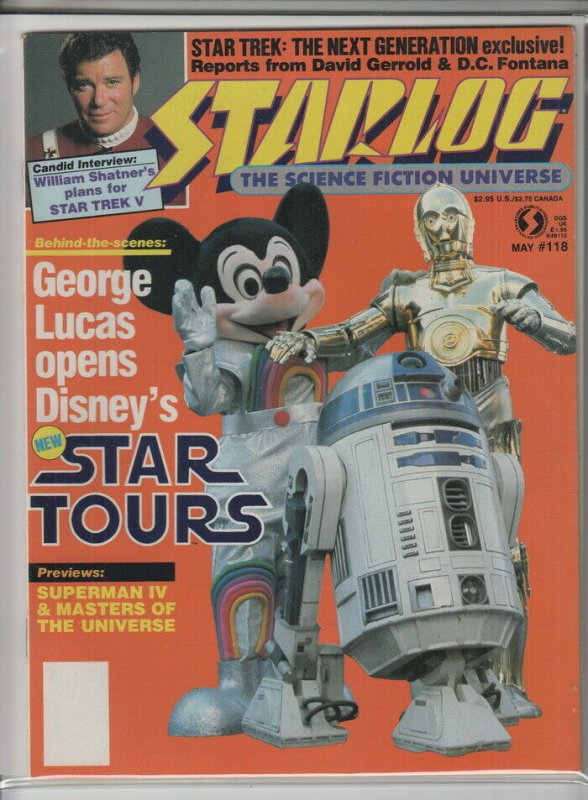 STARLOG MAGAZINE #118 NM- A04980