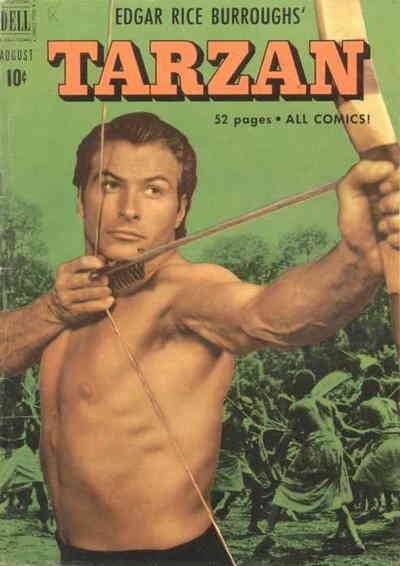 Tarzan (Dell) #23 GD ; Dell | low grade comic August 1951 ERB 52 pages