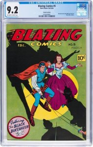 Blazing Comics #5 (Rural Home) CGC 9.2