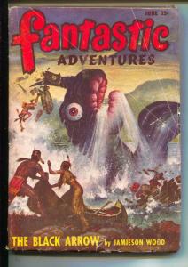 Fantastic Adventures-Pulp-6/1948-Jamison Wood-Frances Yerza