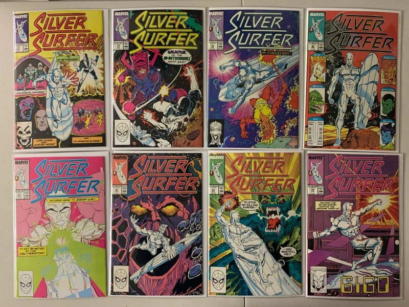 Silver Surfer comics run #1-40 + 3 annuals 43 diff avg 6.0 (1987-90)