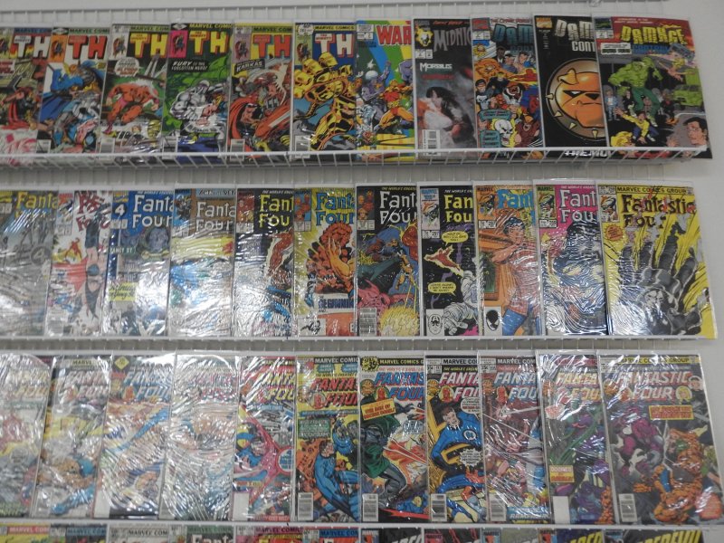 Huge Lot 120+ Comics W/ Thor, Daredevil, Fantastic Four+ Avg Fine Condition!!