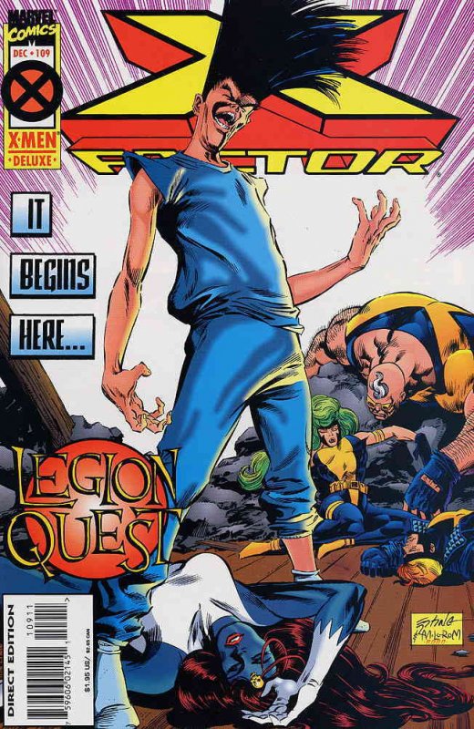 X-Factor #109 Deluxe VF/NM ; Marvel | Legion Quest