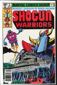 Shogun Warriors #8 (1979) The Shogun Warriors
