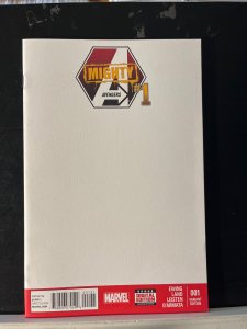 Mighty Avengers #1 Blank Cover (2013)