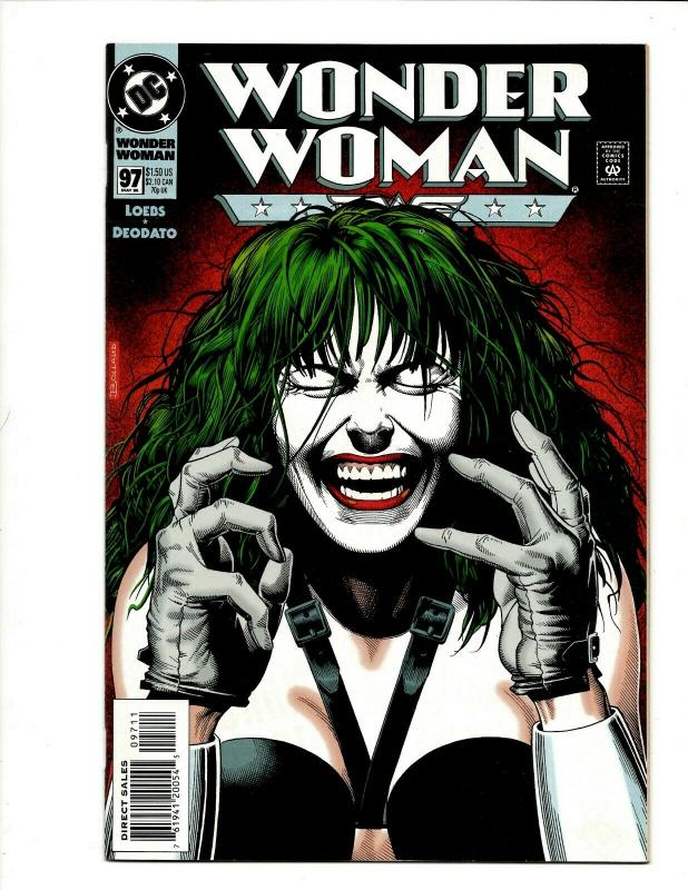 Wonder Woman # 97 NM 1st Print DC Comic Book Brian Bolland Joker Cover J371