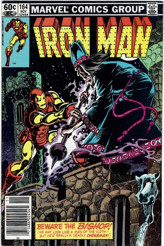 Iron Man #164 (1968 v1) Denny O'Neil Chessmen FN+