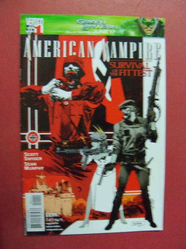 AMERICAN VAMPIRE, SURVIVAL OF THE FITTEST #1 OF 5   (9.0  VF/NM)  DC VERTIGO