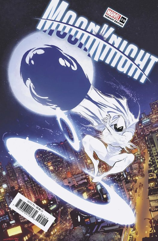 Moon Knight # 29 Iban Coello 1:25 Variant Cover NM Marvel [Q3]