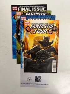 4 Fantastic Four Marvel Comic Books # 607 609 610 611 Avengers Hulk 108 JS44