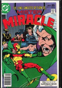 Mister Miracle #19 (1977) Mister Miracle
