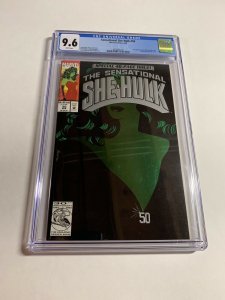 Sensational She-hulk 50 Cgc 9.6 White Pages Marvel