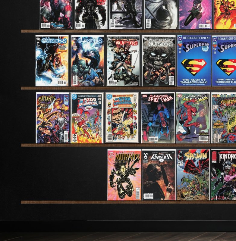 Huge Lot 150+ Comics with New Mutants, The Outsiders & More!