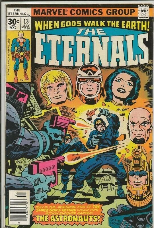 Eternals #13 ORIGINAL Vintage 1977 Marvel Comics 1st One Above All