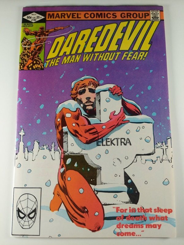 Daredevil #182 VF The Man Without Fear Marvel Comics C53A 