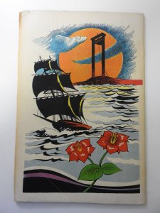 Fast Fiction #1 (1949) Apparent GD- color touch, centerfold detached