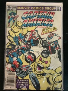 Captain America #269 Newsstand Edition (1982)
