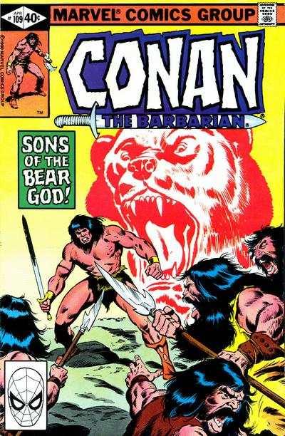 Conan the Barbarian (1970 series) #109, VF (Stock photo)