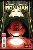 Ultimate Comics Iron Man 1-A Frank Stockton Cover FN